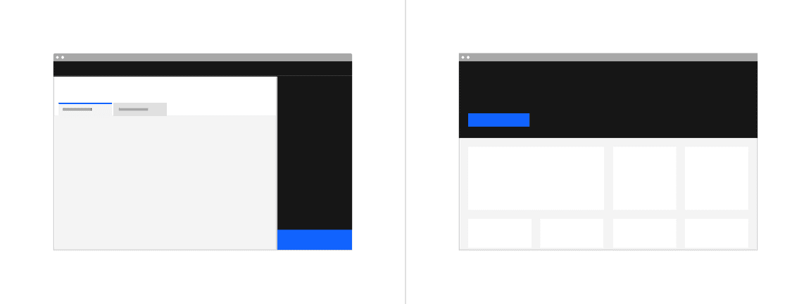 Example of inline themes Example of inline themes